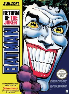 Batman - Return of the Joker (Europe) box cover front